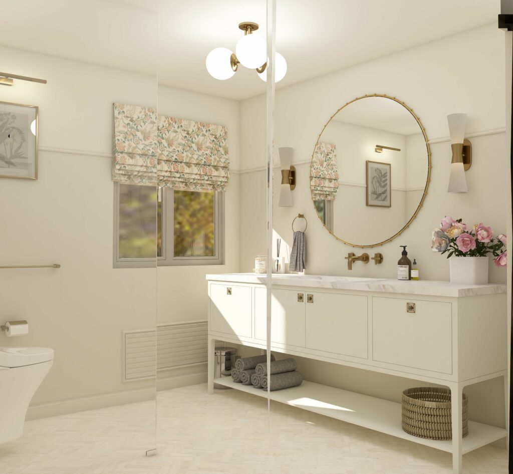 A Well-Appointed Bathroom with a Toilet