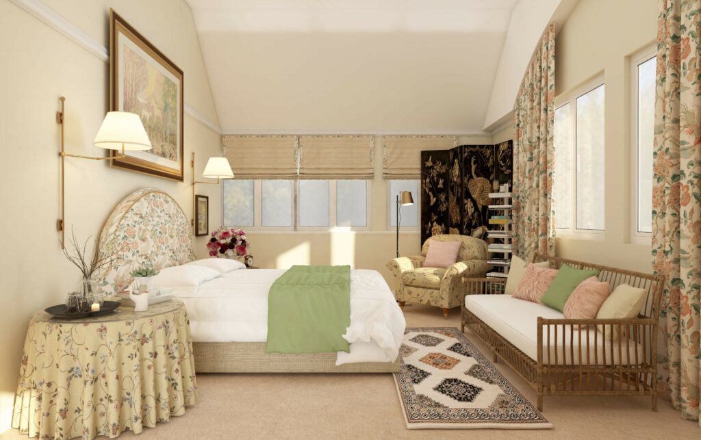 A Cozy Bedroom Featuring a Bed