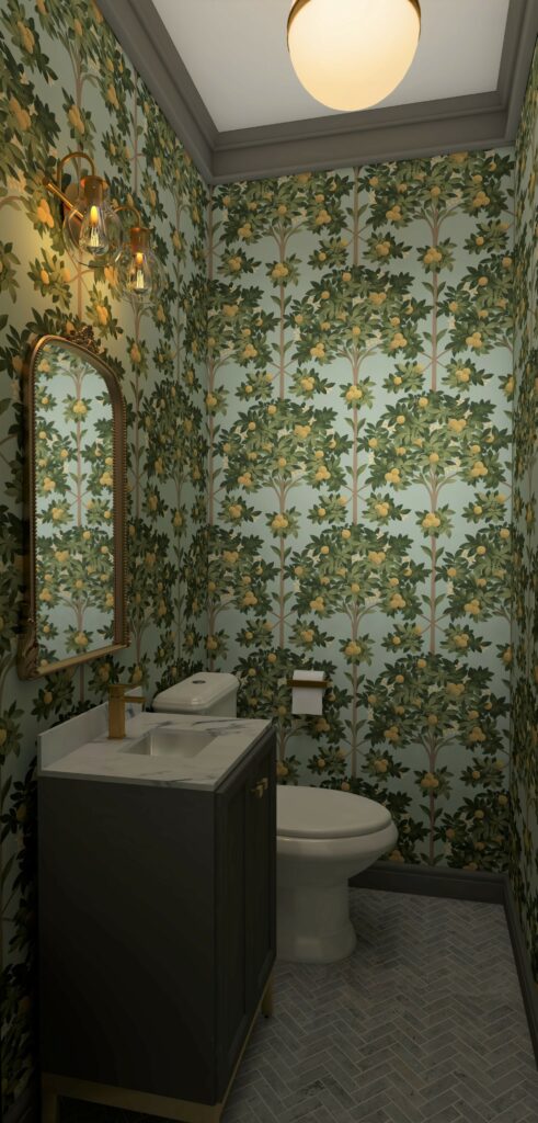 A Clean Bathroom Featuring a White Toilet and a Mirror